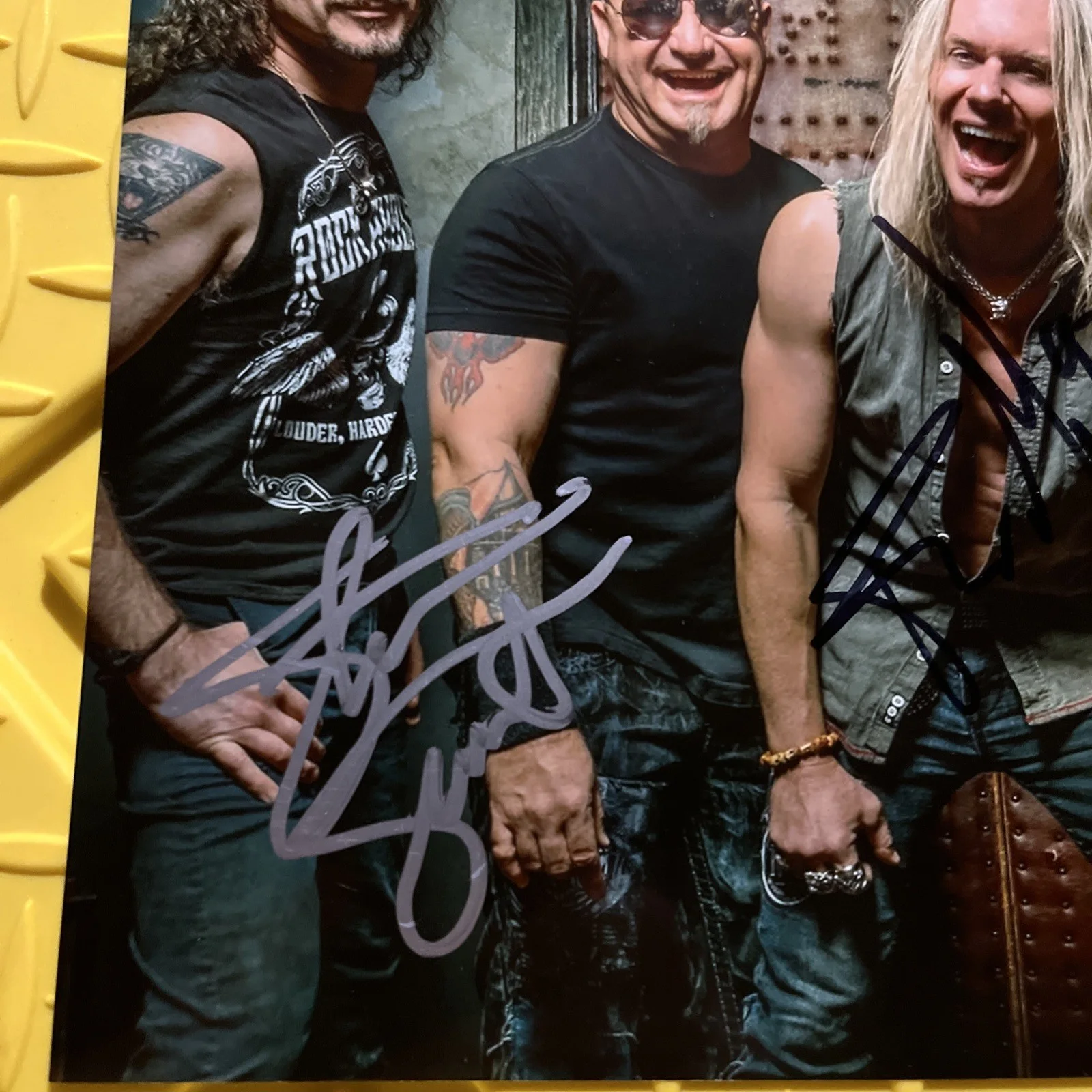WARRANT STEVEN SWEET ROBERT MASON SIGNED AUTOGRAPHED PHOTO ACOA CERTIFIED, изображение 2