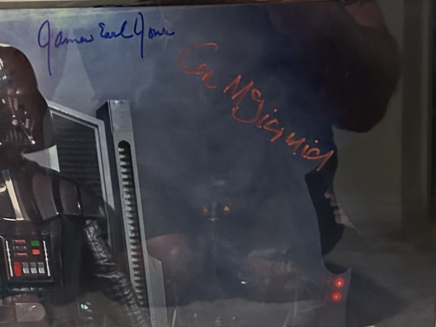 James Earl Jones / Ian McDiarmid — Darth Vader & Emperor Signed 11x14 Framed Star Wars Ep III JSA Jones & McDiarmid, изображение 2