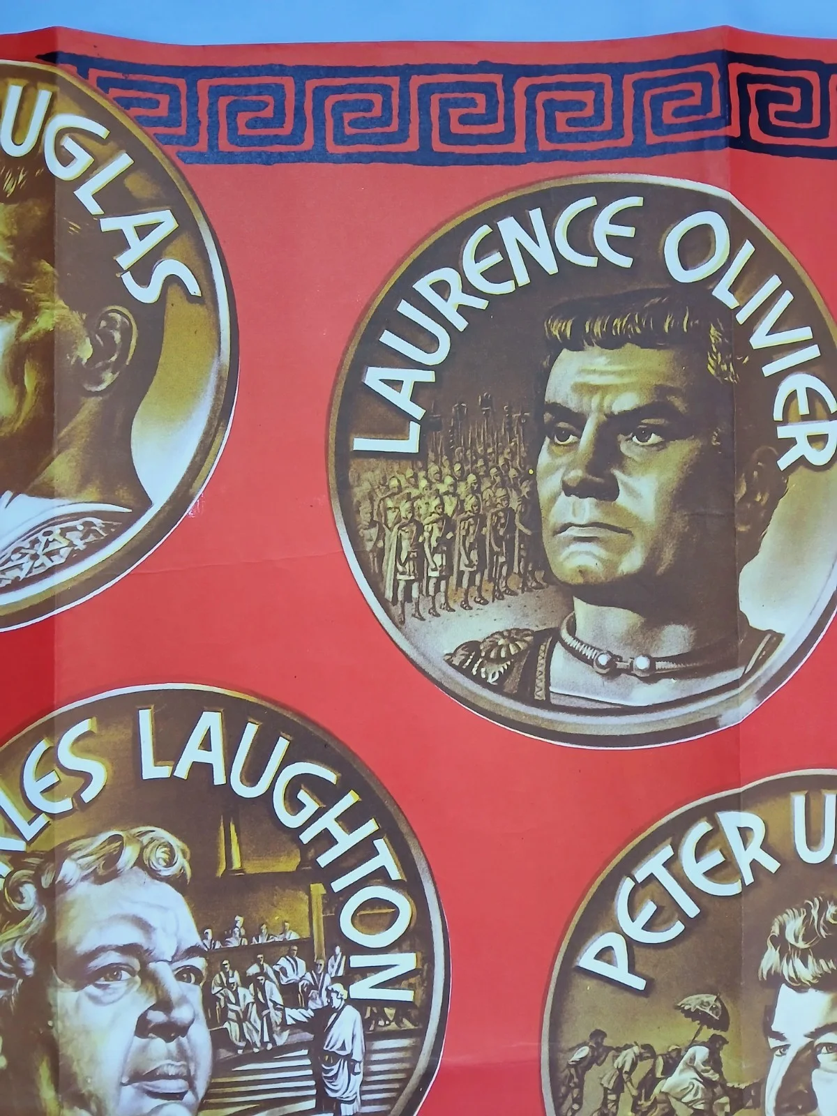 SPARTACUS (1960) original UK quad poster - Kubrick -Kirk Douglas- Saul Bass art, изображение 3