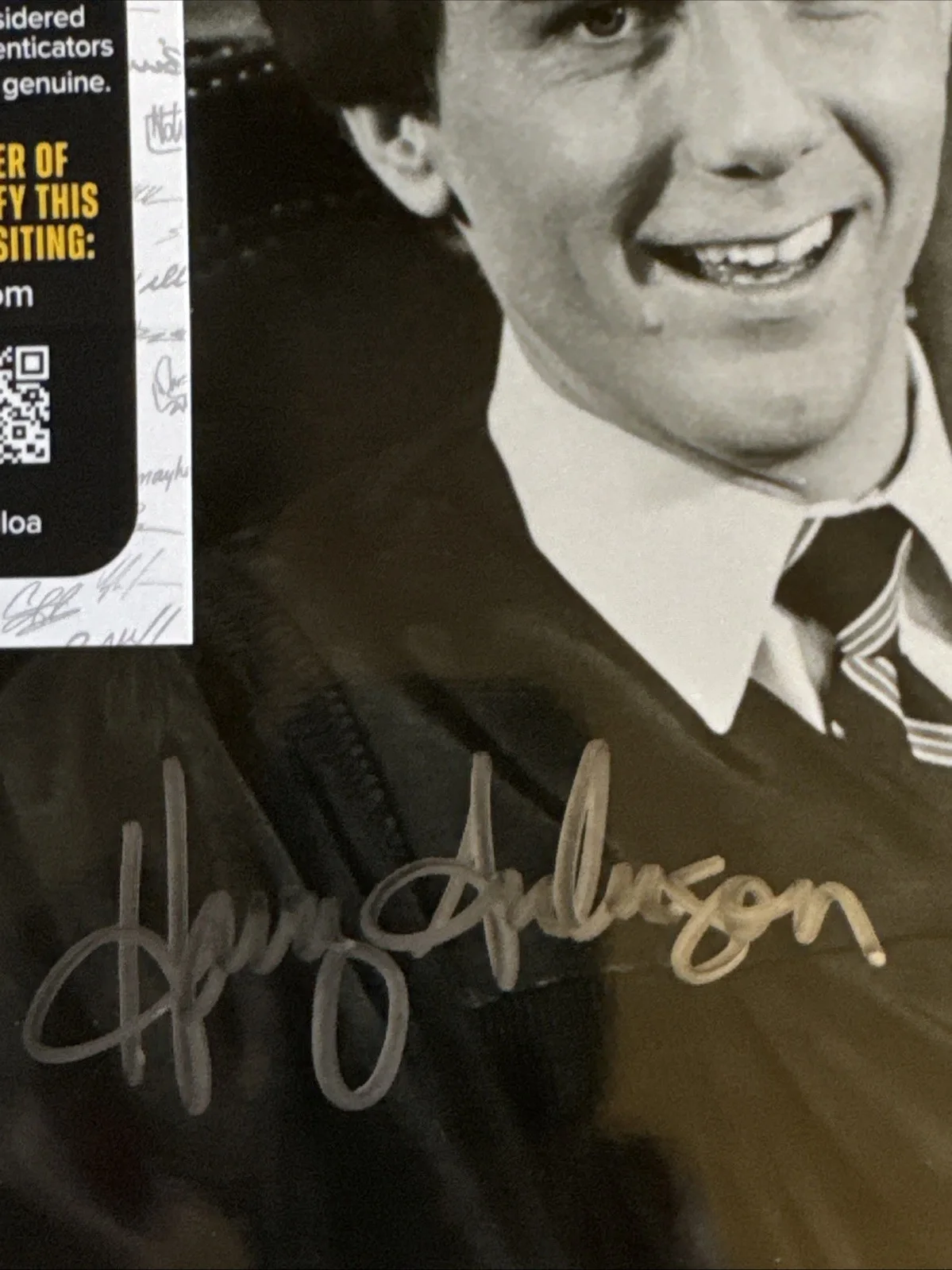 Harry Anderson — HARRY ANDERSON SIGNED Autographed 8X10 PHOTO - JUDGE HARRY STONE NIGHT COURT JSA, изображение 3