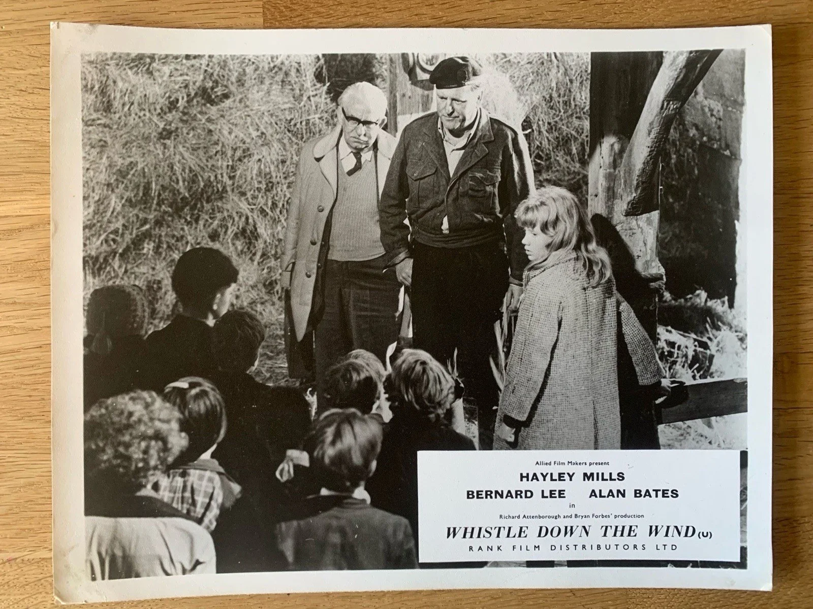 Whistle Down The Wind Complete Lobby Front Of House Set 8 Cards - Hayley Mills, изображение 2