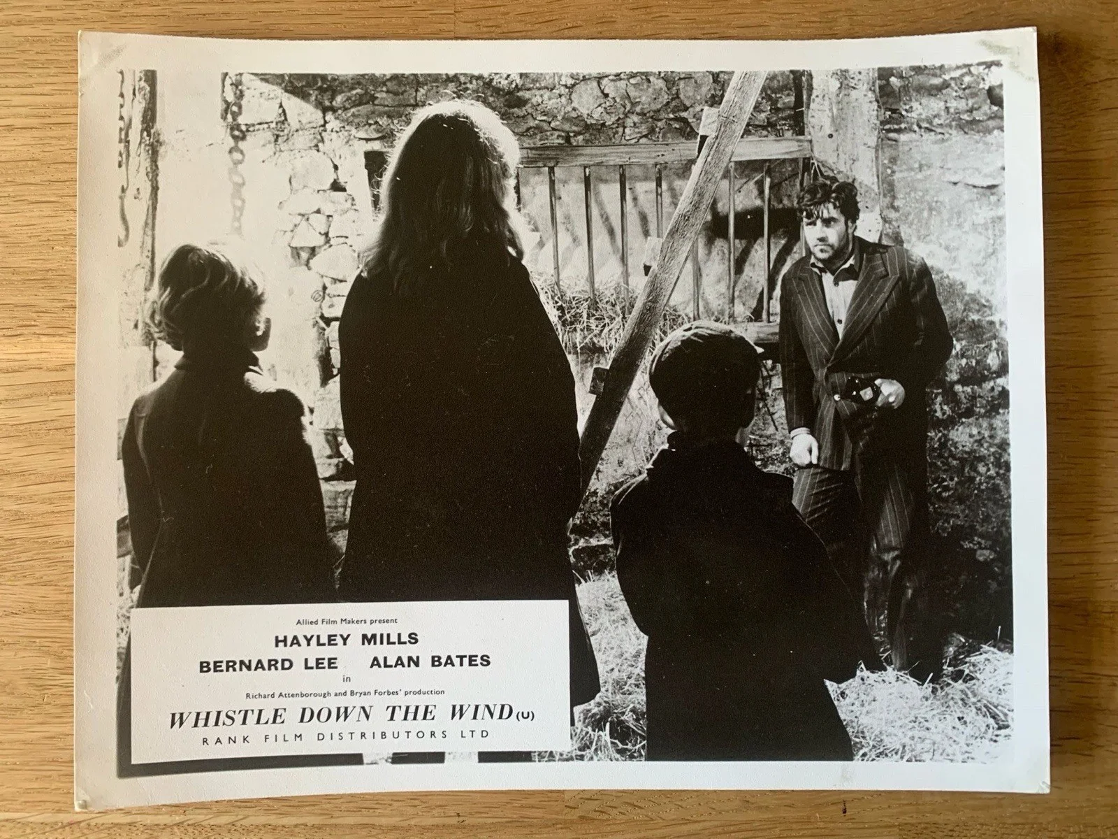 Whistle Down The Wind Complete Lobby Front Of House Set 8 Cards - Hayley Mills, изображение 4
