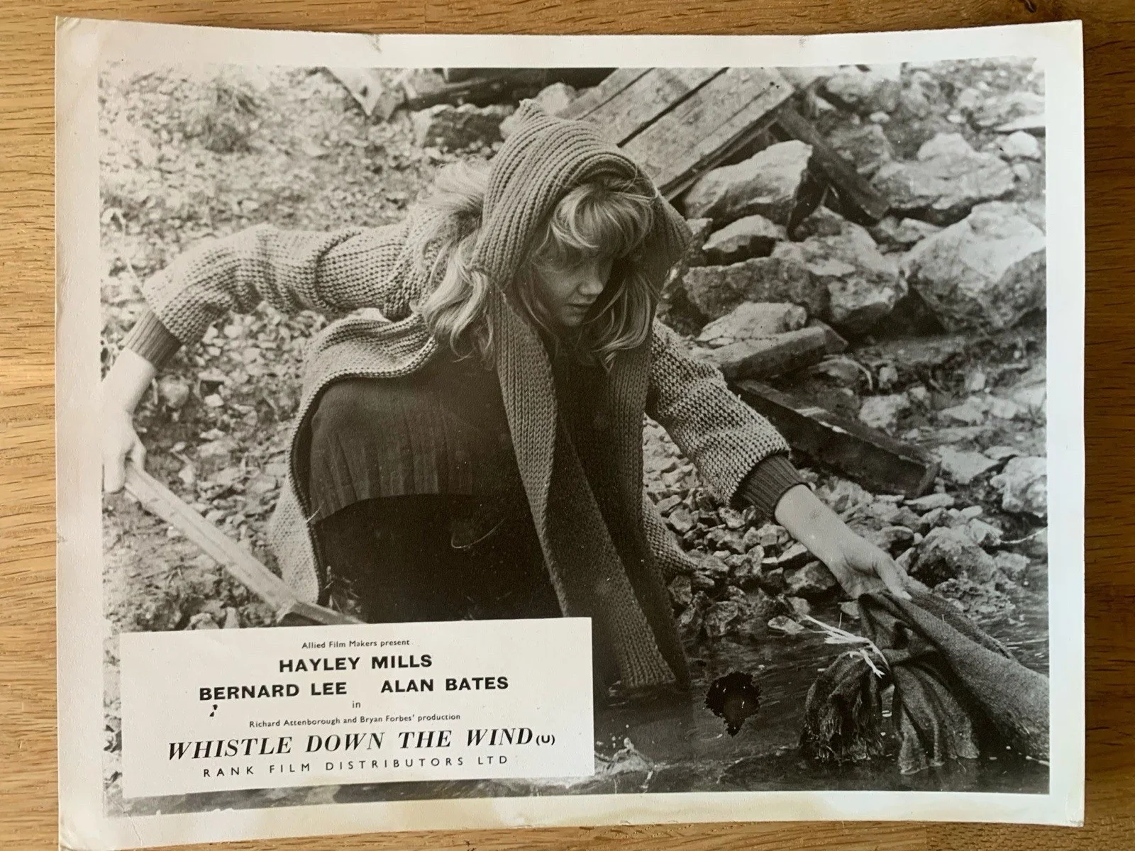 Whistle Down The Wind Complete Lobby Front Of House Set 8 Cards - Hayley Mills, изображение 5