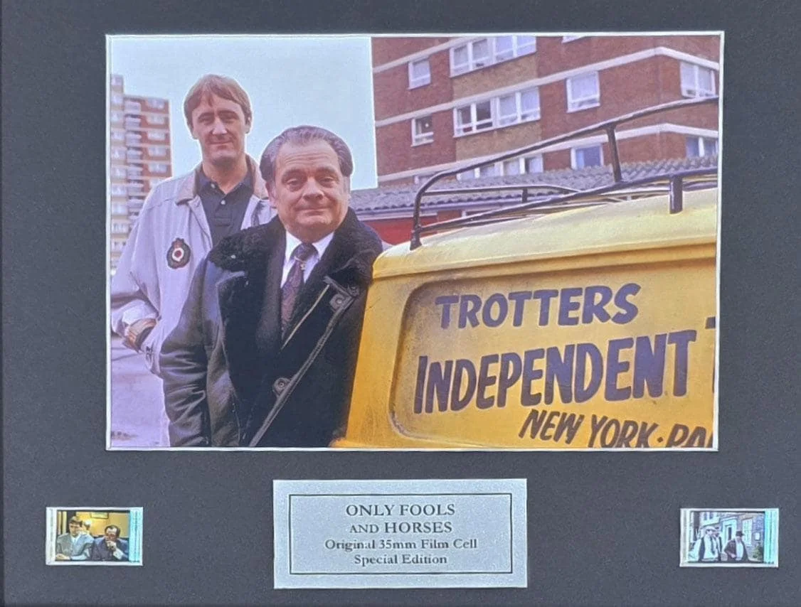 ONLY FOOLS & HORSES Original 35mm Film Cells set within Quality Wood Frame, изображение 2