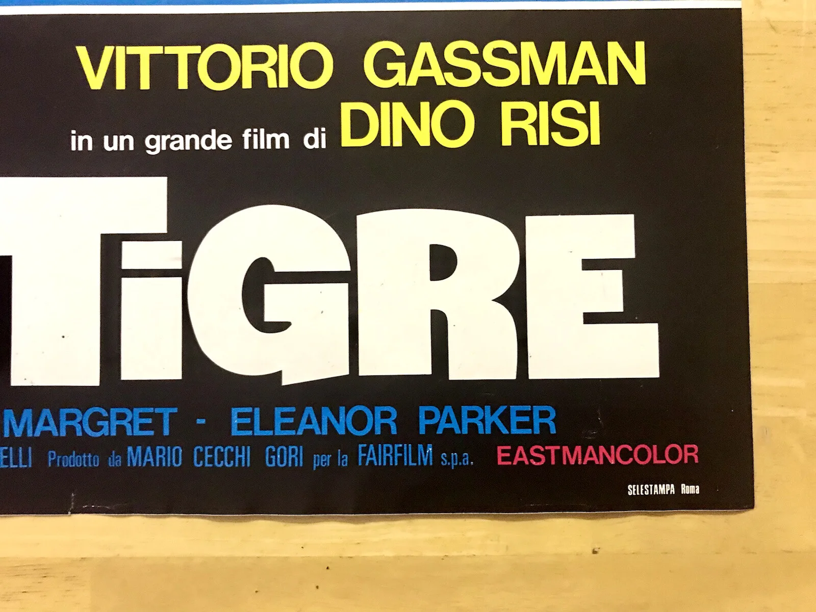 TIGER AND THE PUSSYCAT Original Movie Film Poster ANN-MARGRET VITTORIO GASSMAN, изображение 2