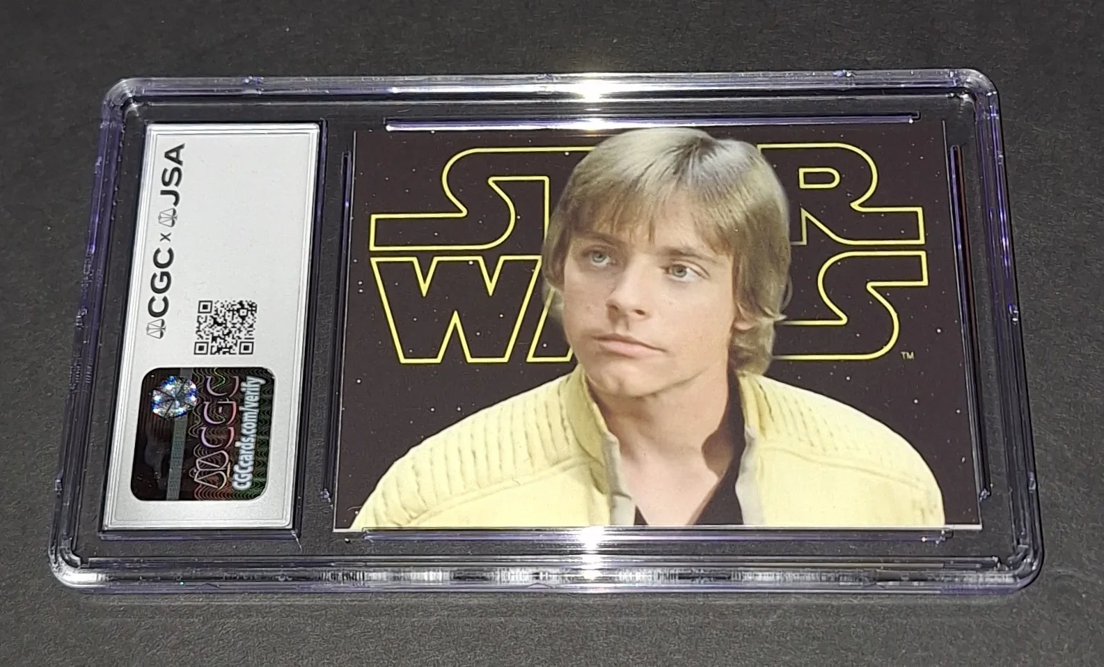 Mark Hamill — Mark Hamill Signed Autographed Signature Cut Card Luke Skywalker JSA COA Auto 10, изображение 3