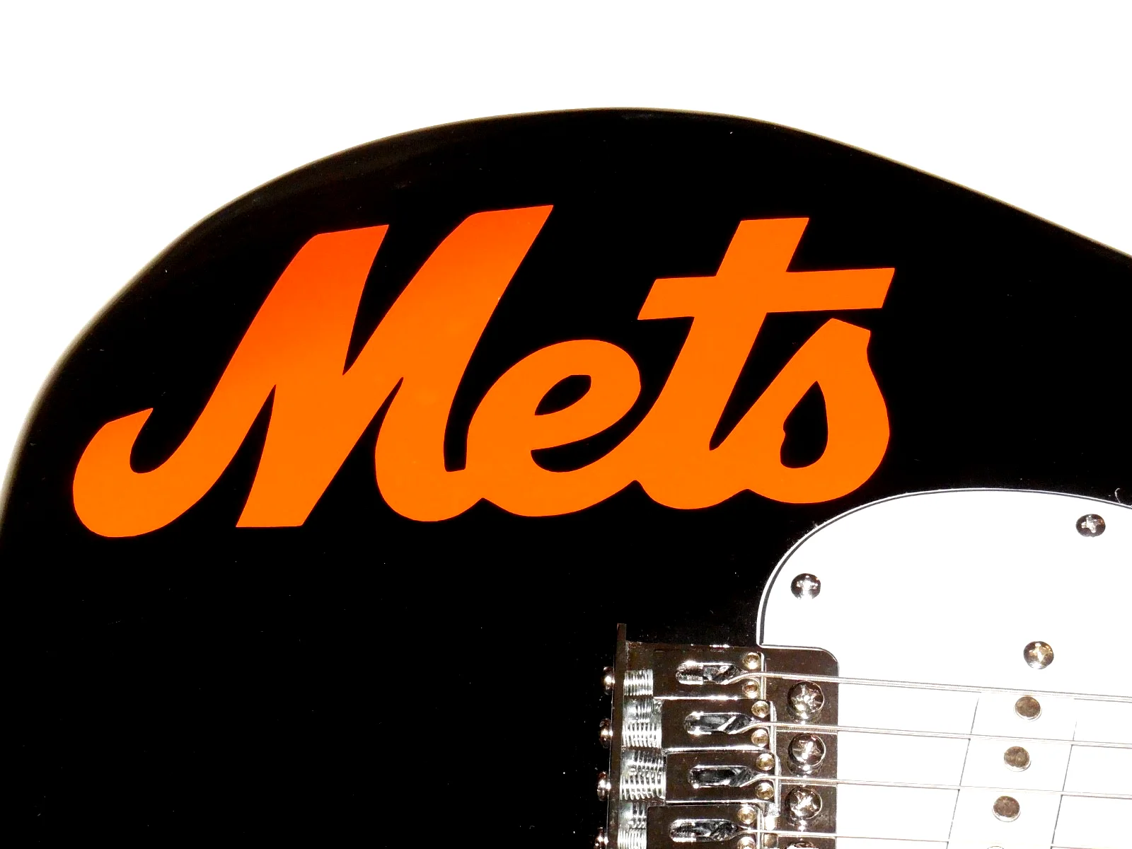DWIGHT GOODEN AUTOGRAPHED ELECTRIC GUITAR (NEW YORK METS) - W/ COA!, изображение 3