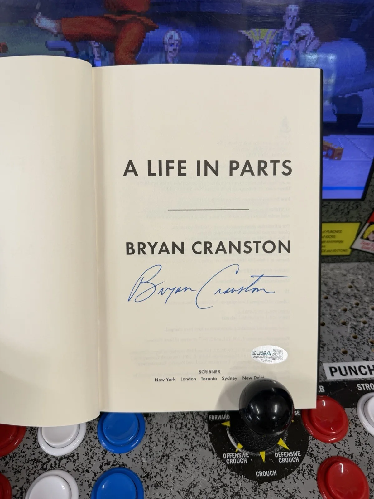 Bryan Cranston — Bryan Cranston Signed Autographed "A Life In Parts" Autobiography Walter White, image 2