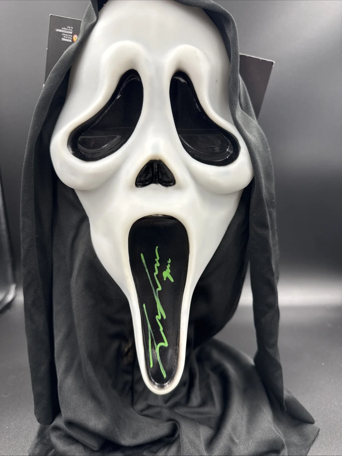 Liana Liberato — Liana Liberato Autographed Signed Ghostface Mask Scream JSA Witnessed COA