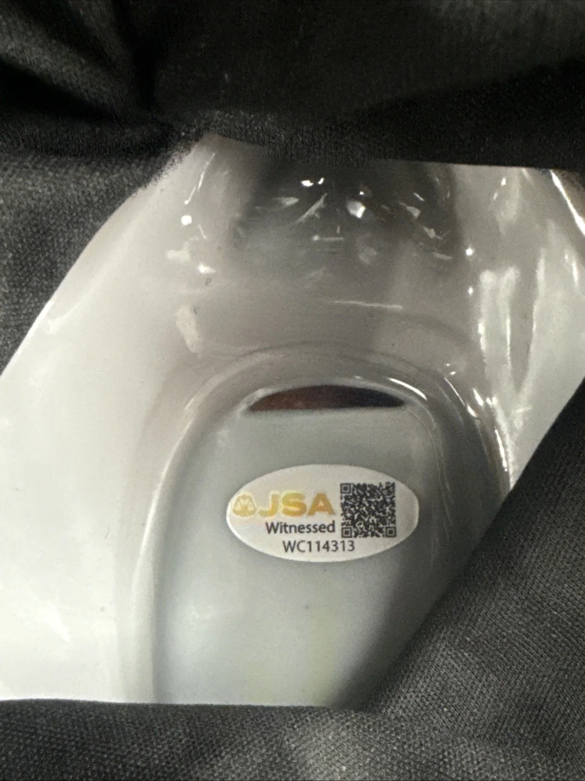 Liana Liberato — Liana Liberato Autographed Signed Ghostface Mask Scream JSA Witnessed COA, image 3