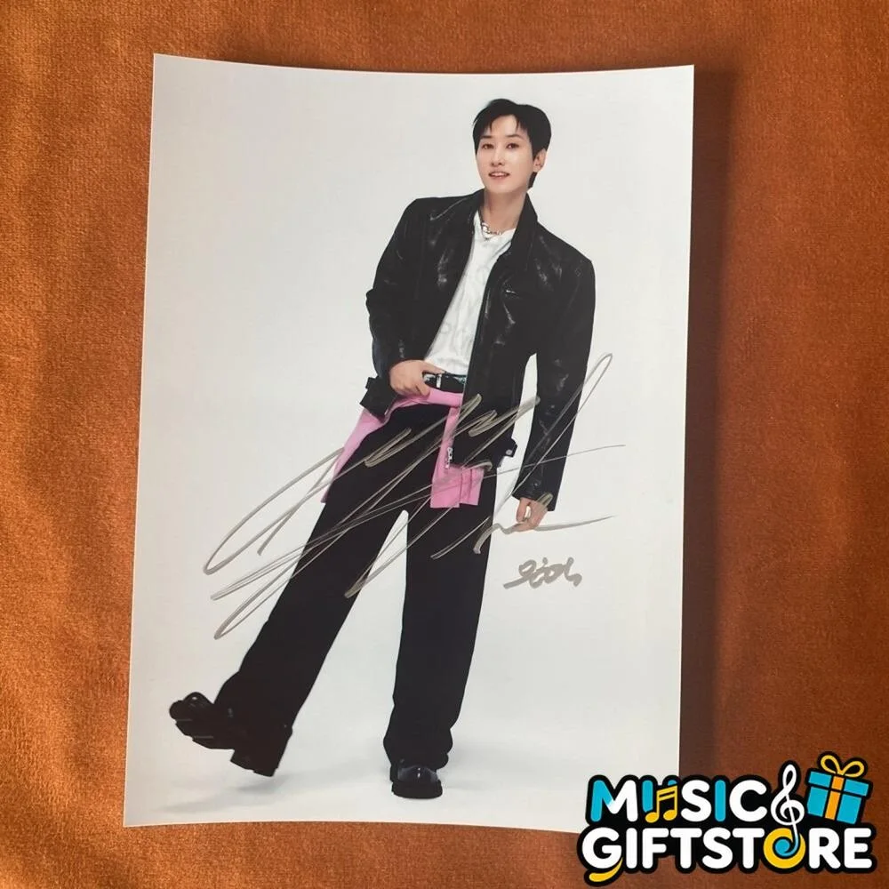 SUPER JUNIOR Eun Hyuk Autographed Photo THE CULTURE, THE FUTURE K-POP 2025 #MUGS, изображение 3