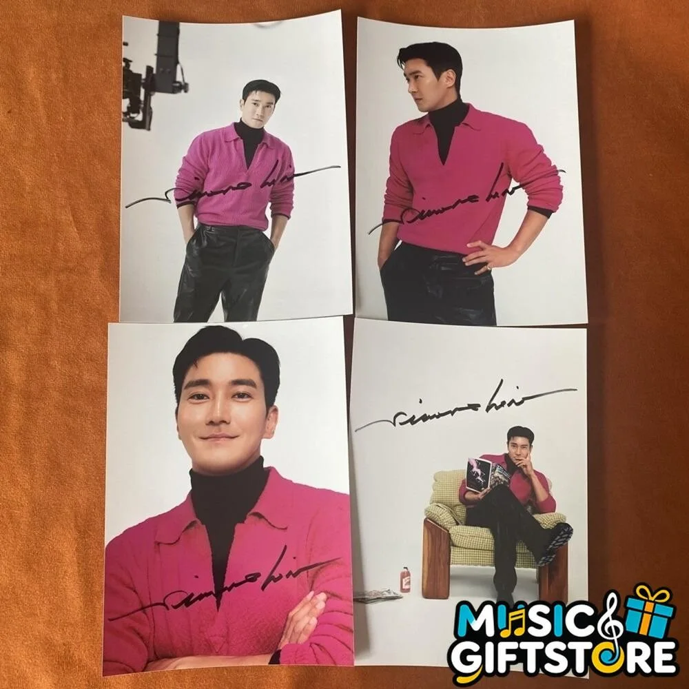 SUPER JUNIOR Choi Siwon Autographed Photo THE CULTURE, THE FUTURE K-POP 2025 #MU, изображение 2