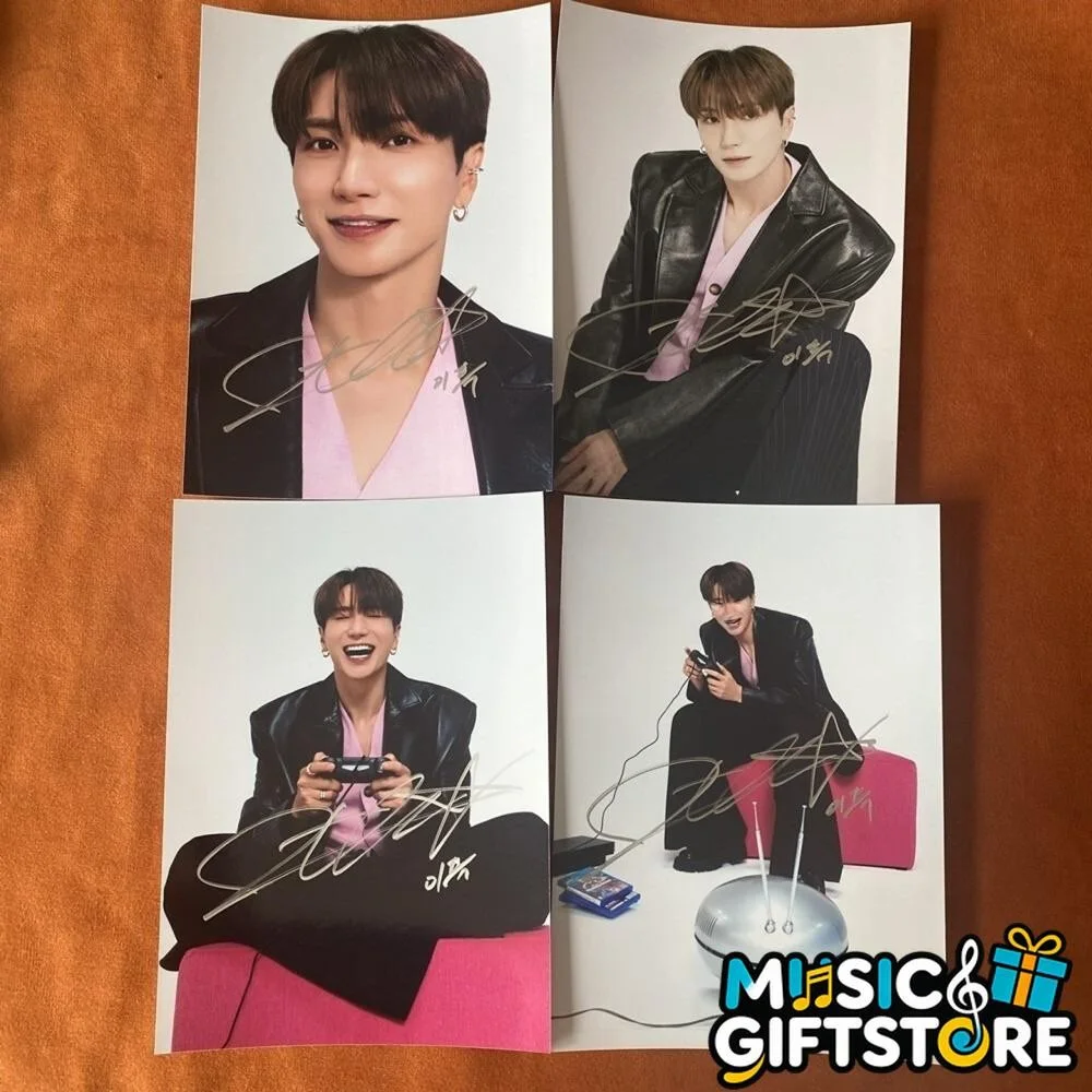 SUPER JUNIOR Lee Teuk Autographed Photo THE CULTURE, THE FUTURE K-POP 2025 #MUGS, изображение 2