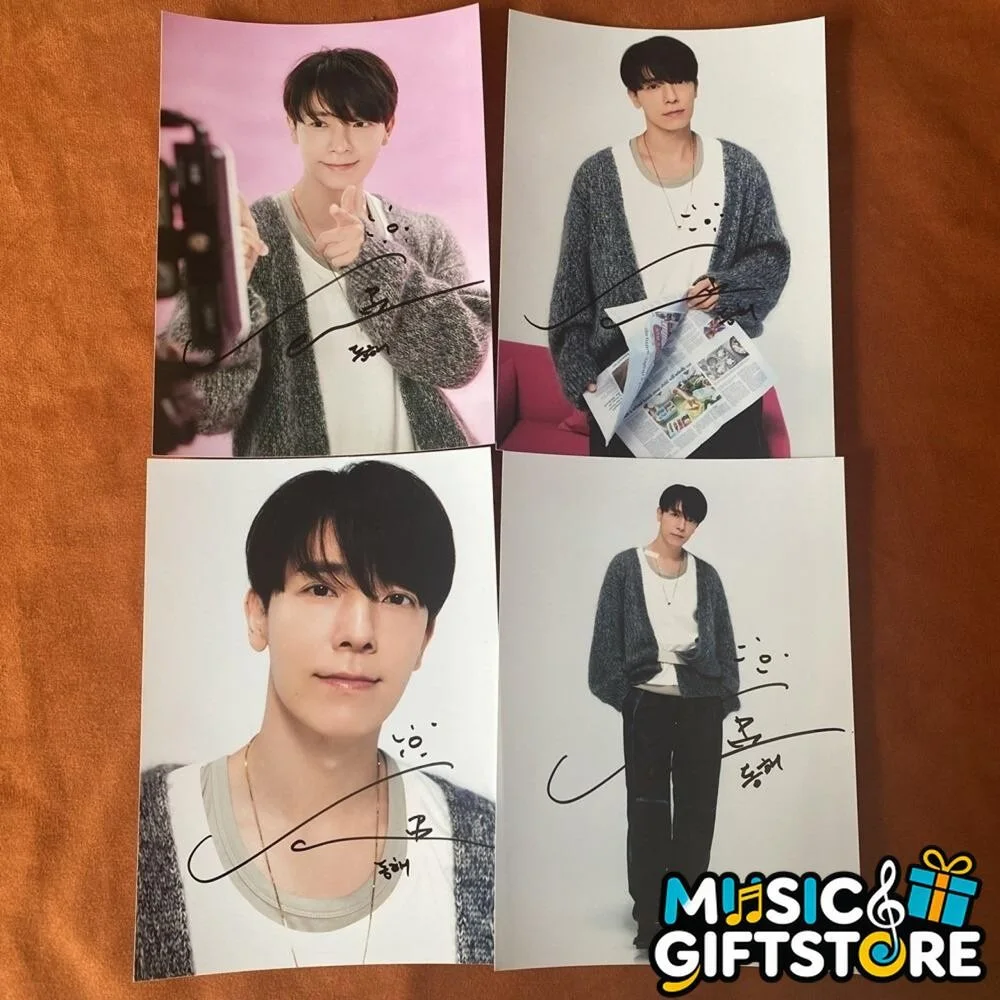 SUPER JUNIOR Lee Dong Hae Autographed Photo THE CULTURE, THE FUTURE 2025 #MUGS, изображение 2