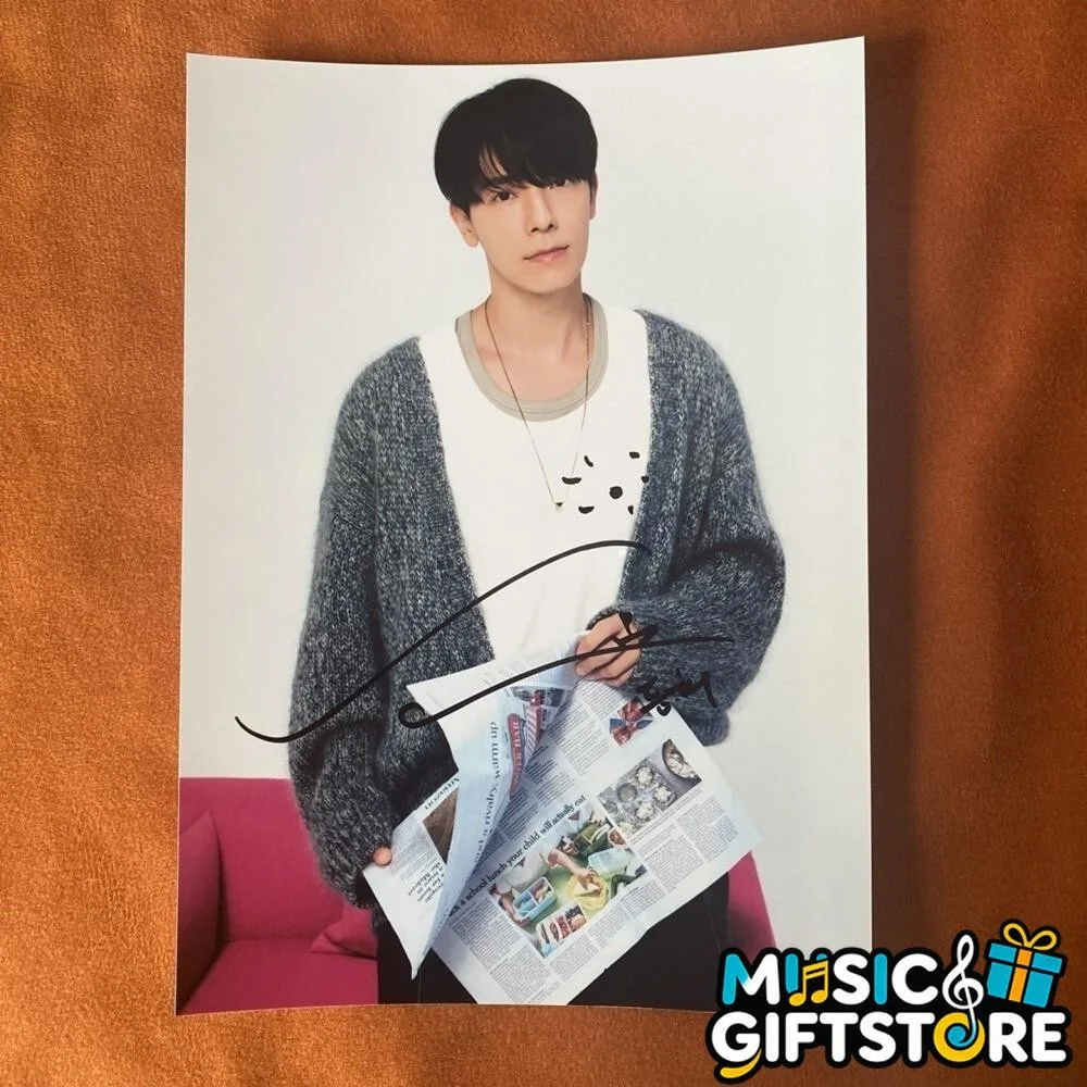 SUPER JUNIOR Lee Dong Hae Autographed Photo THE CULTURE, THE FUTURE 2025 #MUGS, изображение 3