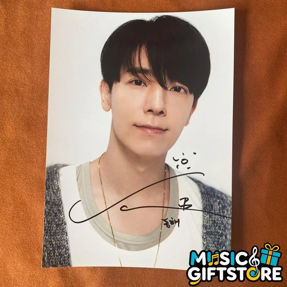SUPER JUNIOR Lee Dong Hae Autographed Photo THE CULTURE, THE FUTURE 2025 #MUGS, изображение 4