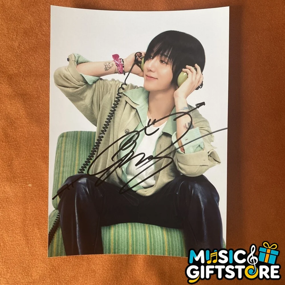 SUPER JUNIOR Ye Sung Autographed Photo THE CULTURE, THE FUTURE K-POP 2025 #MUGS, изображение 4