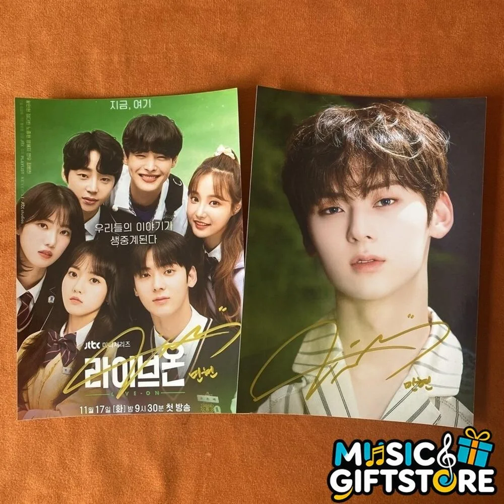 Study Group Hwang Min Hyun Autographed Signed Photo K-POP COLLECTION 2025B #MUGS, image 2