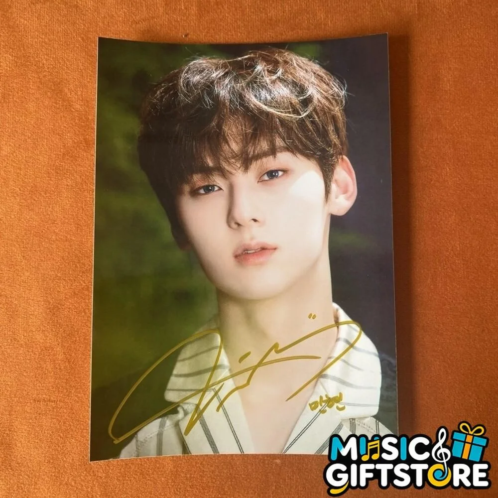 Study Group Hwang Min Hyun Autographed Signed Photo K-POP COLLECTION 2025B #MUGS, image 3