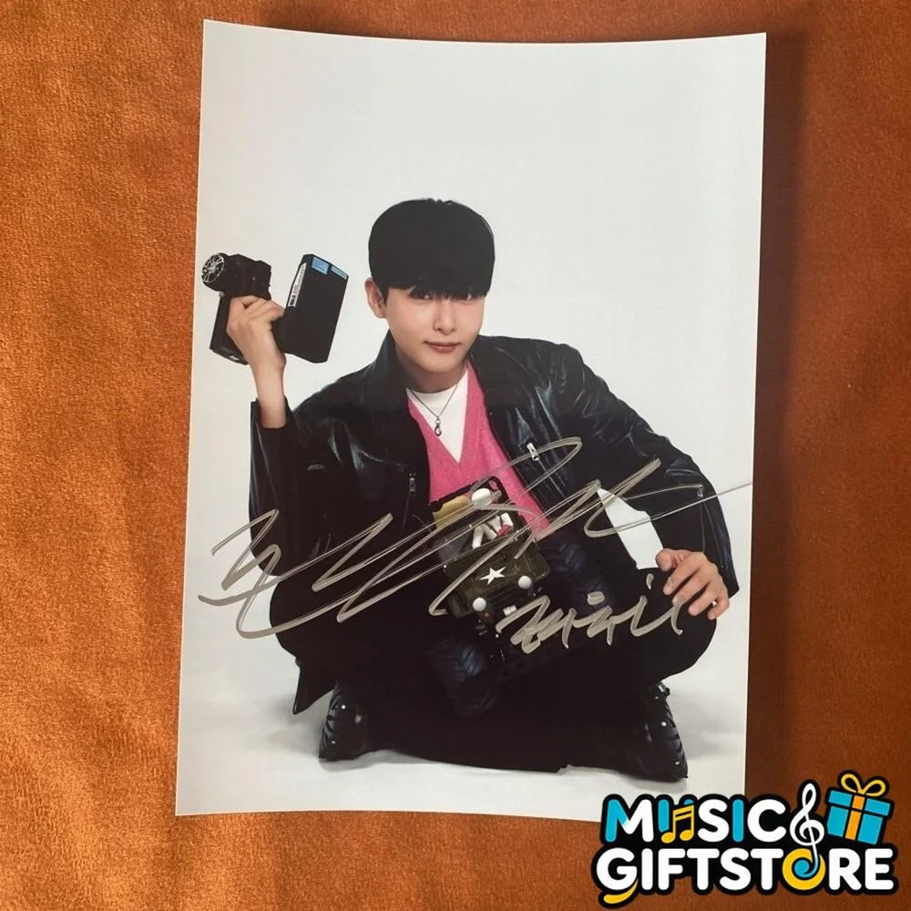 SUPER JUNIOR Ryeo Wook Autographed Photo THE CULTURE, THE FUTURE 4*6 2025 #MUGS, изображение 3