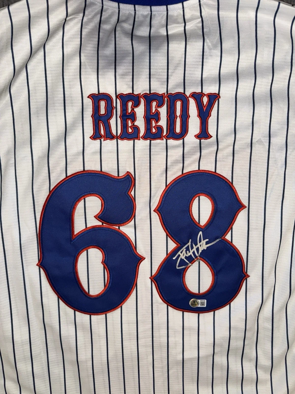 Jon Heder (The Benchwarmers) Signed Clark Reedy Jersey Beckett COA, изображение 2