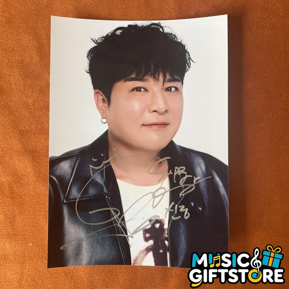 SUPER JUNIOR Shin DongHee Autographed Photo THE CULTURE, THE FUTURE 2025 #MUGS, изображение 3