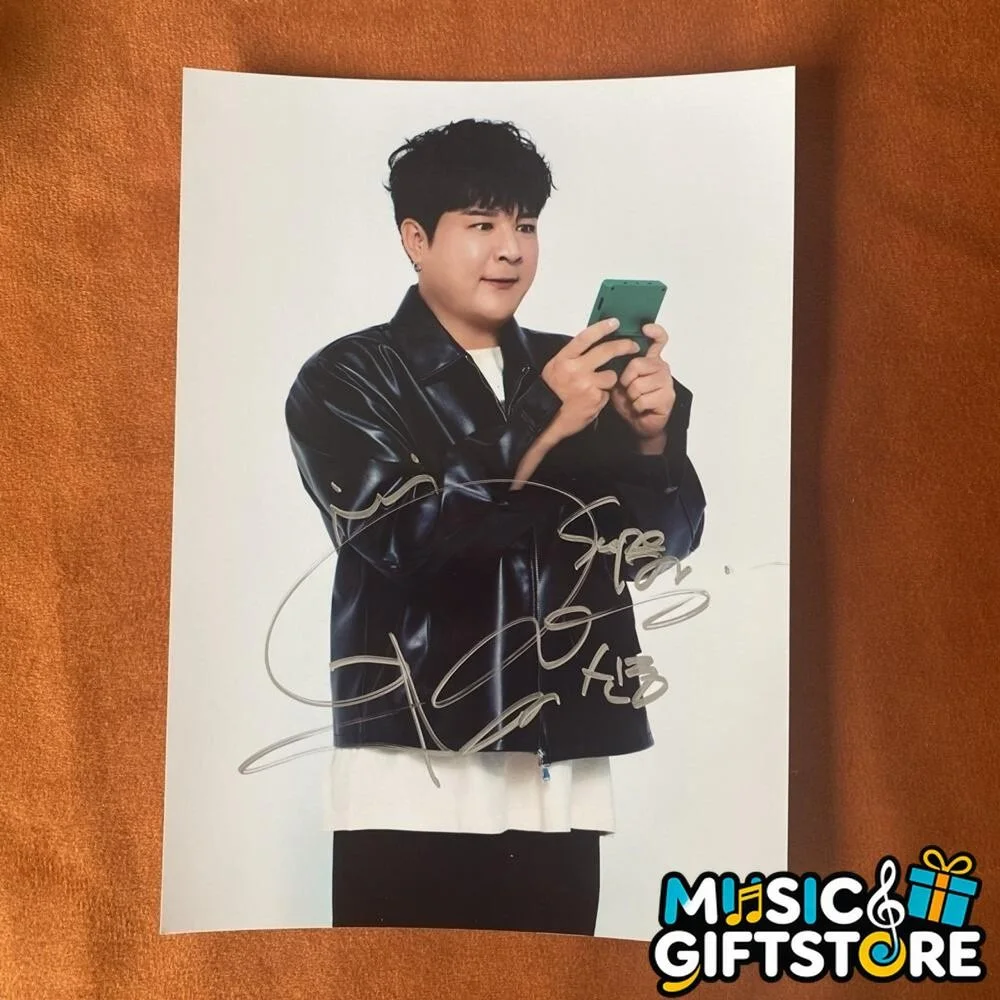 SUPER JUNIOR Shin DongHee Autographed Photo THE CULTURE, THE FUTURE 2025 #MUGS, изображение 4