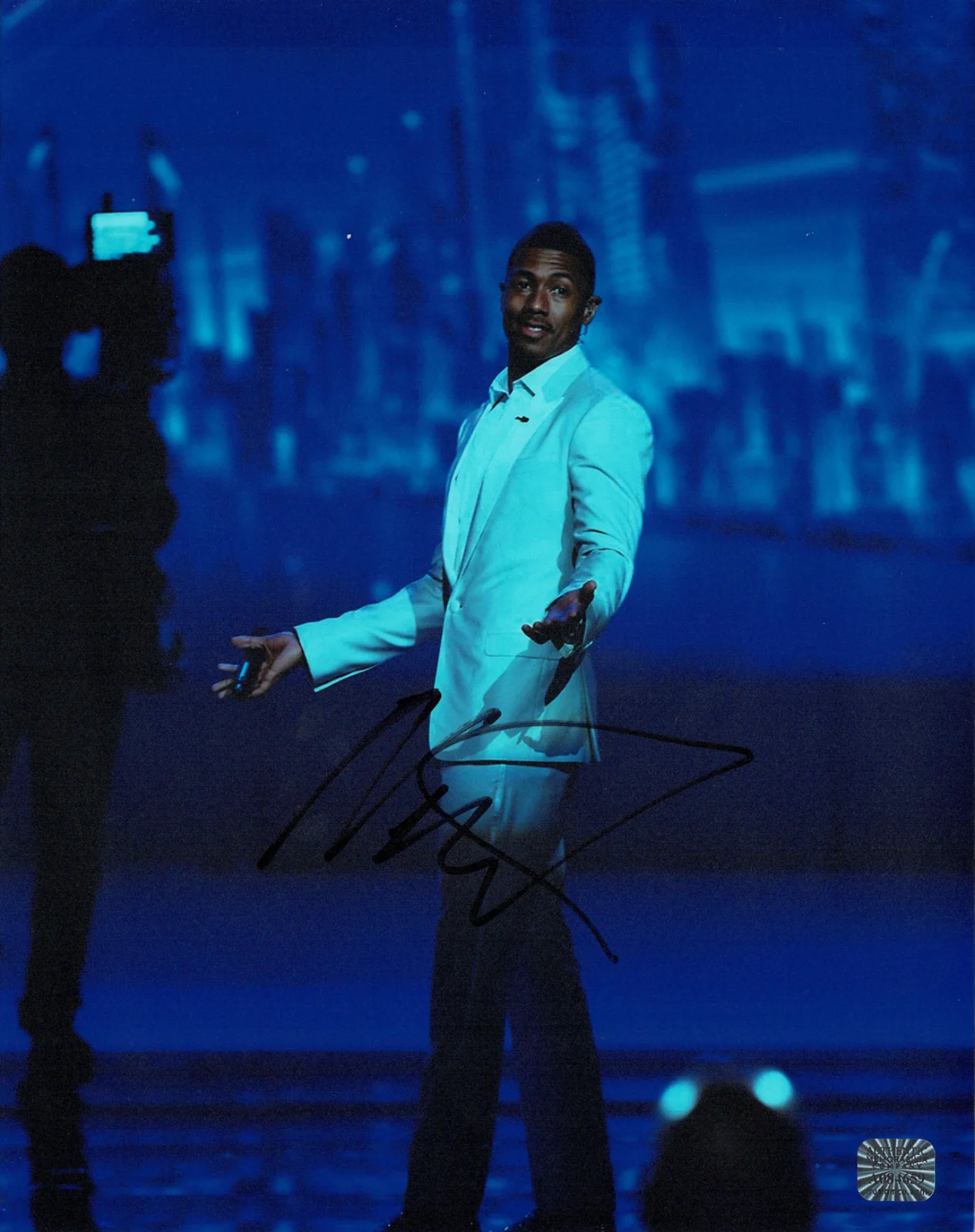 Nick Cannon — Nick Cannon Americas Got Talent Autographed Signed 8x10 Photo AMCo COA 8709