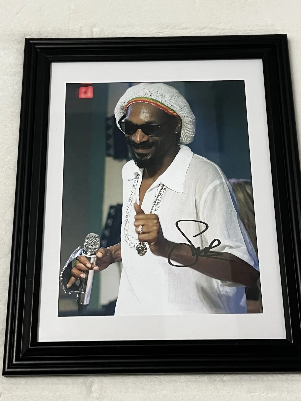 SNOOP DOGG Autographed 8 X 11.5 signed photo Framed Rap Superstar, изображение 2