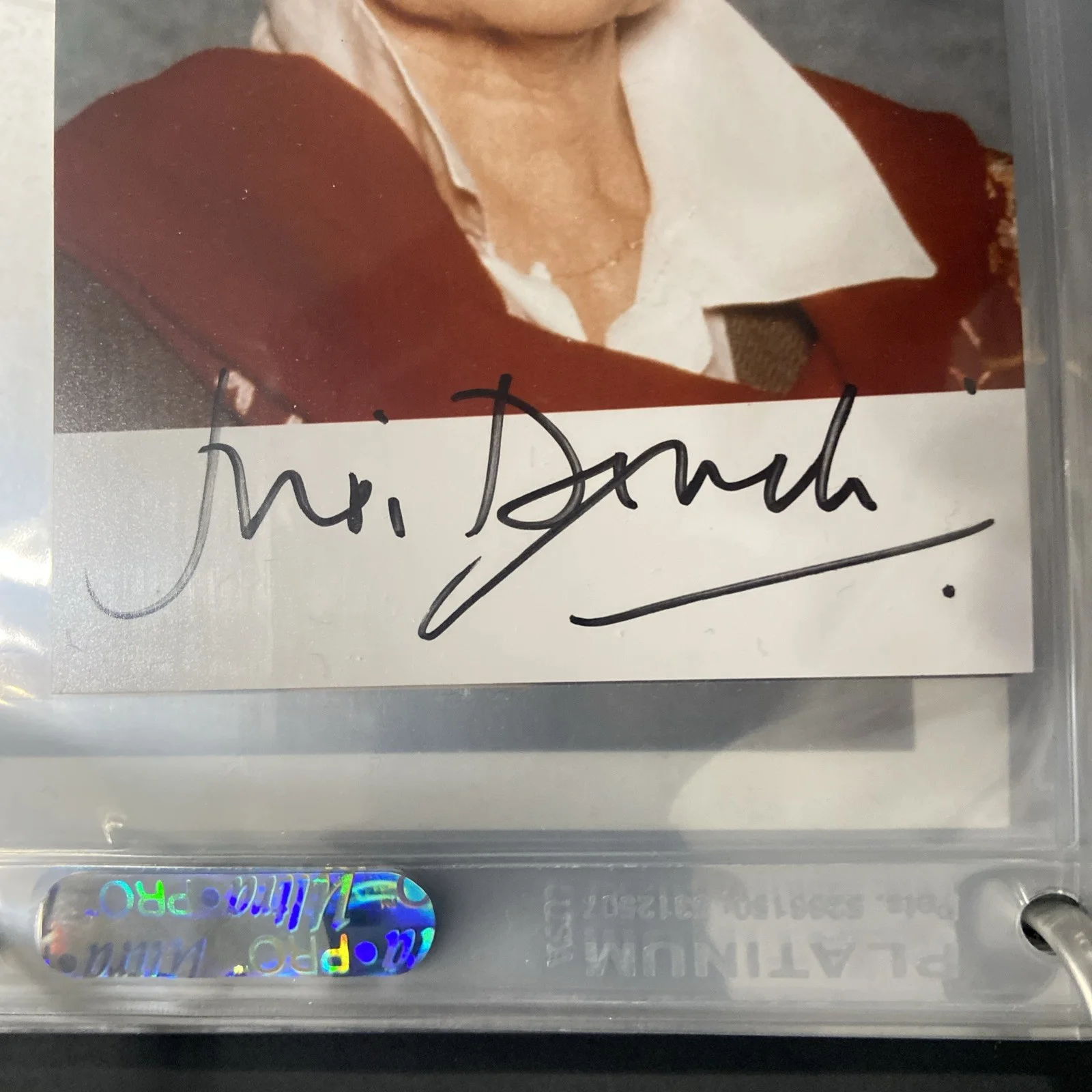 Judi Dench — Judi Dench Signed Autographed Color Glossy 4x6 Photo Elizabeth James Bond 007, image 2