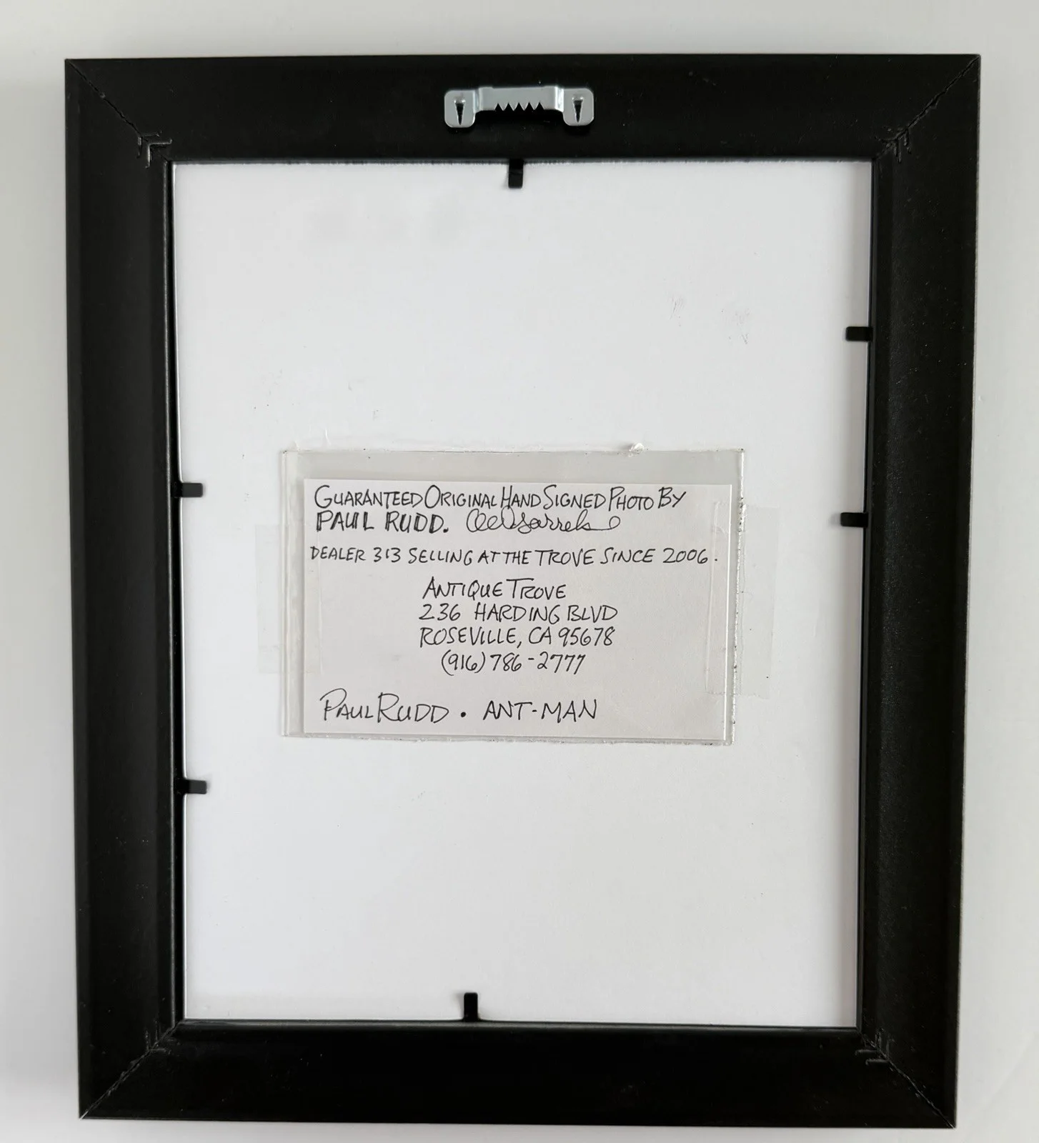 PAULL RUDD ANT-MAN AVENGERS MARVEL Autograph Signed 8"x 10" Photo COA, изображение 2