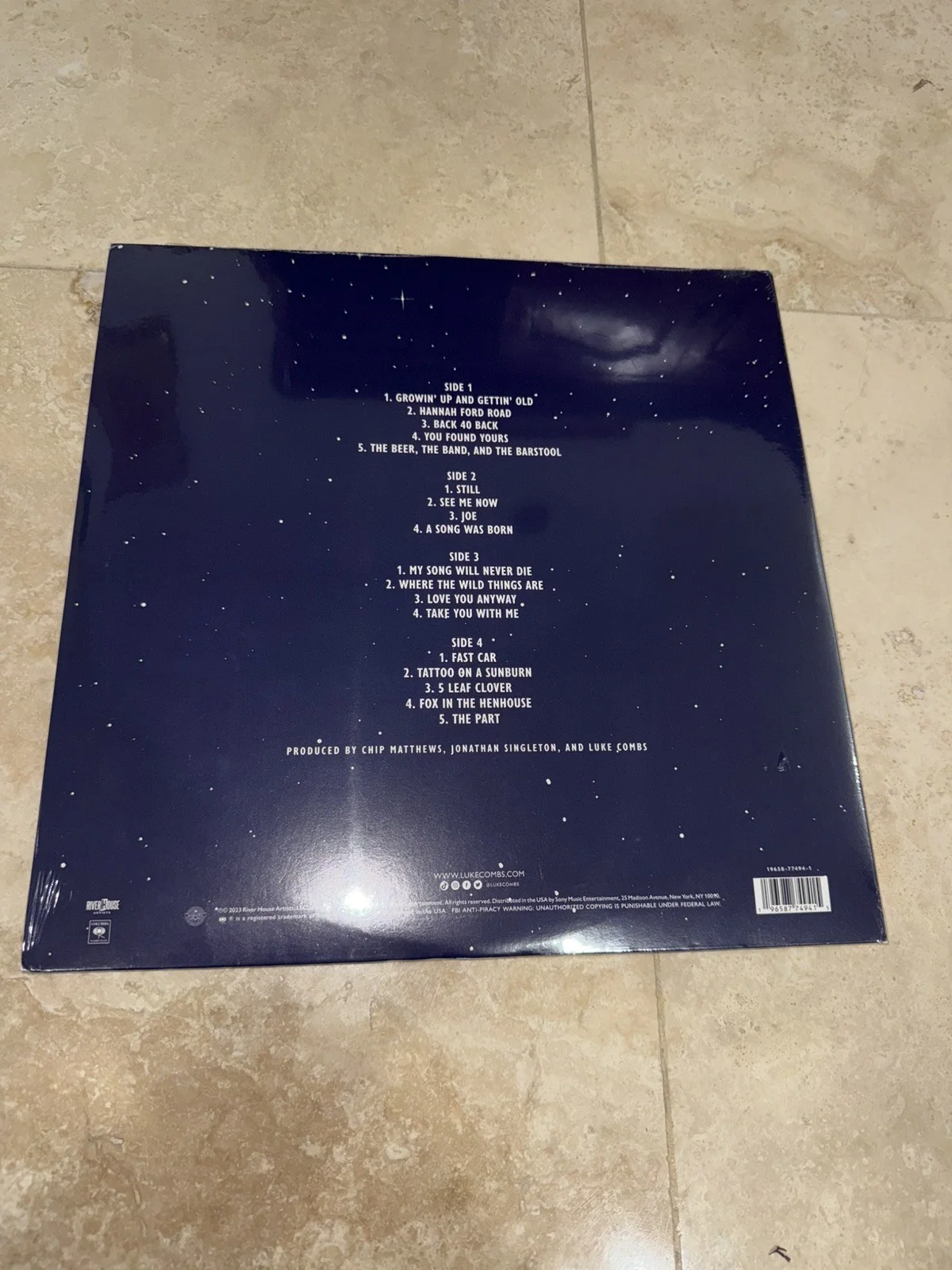 Luke Combs Autographed Gettin Old SEALED BRAND NEW signed Vinyl Record LP Album, image 3