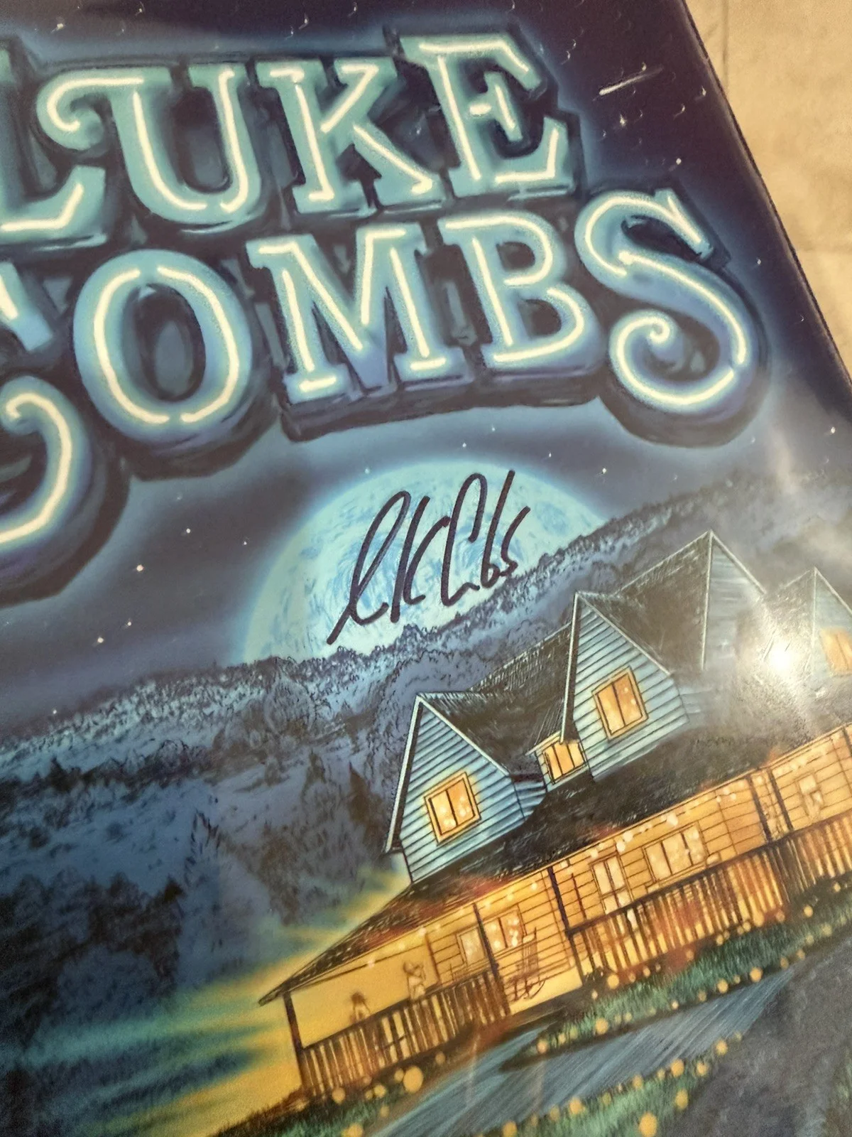 Luke Combs Autographed Gettin Old SEALED BRAND NEW signed Vinyl Record LP Album, image 4