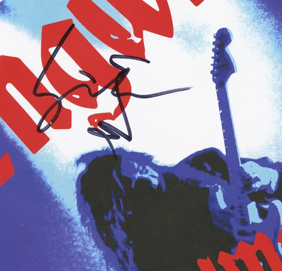 Yngwie Malmsteen autographed poster 2013, image 2