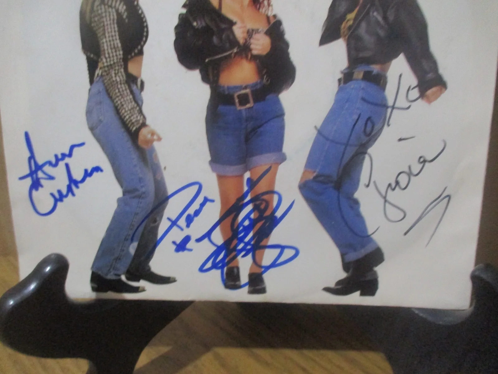 EXPOSE JSA CERTIFIED AUTHENTIC AUTOGRAPHED/SIGNED TELL ME WHY VINYL 45 RECORD, image 3