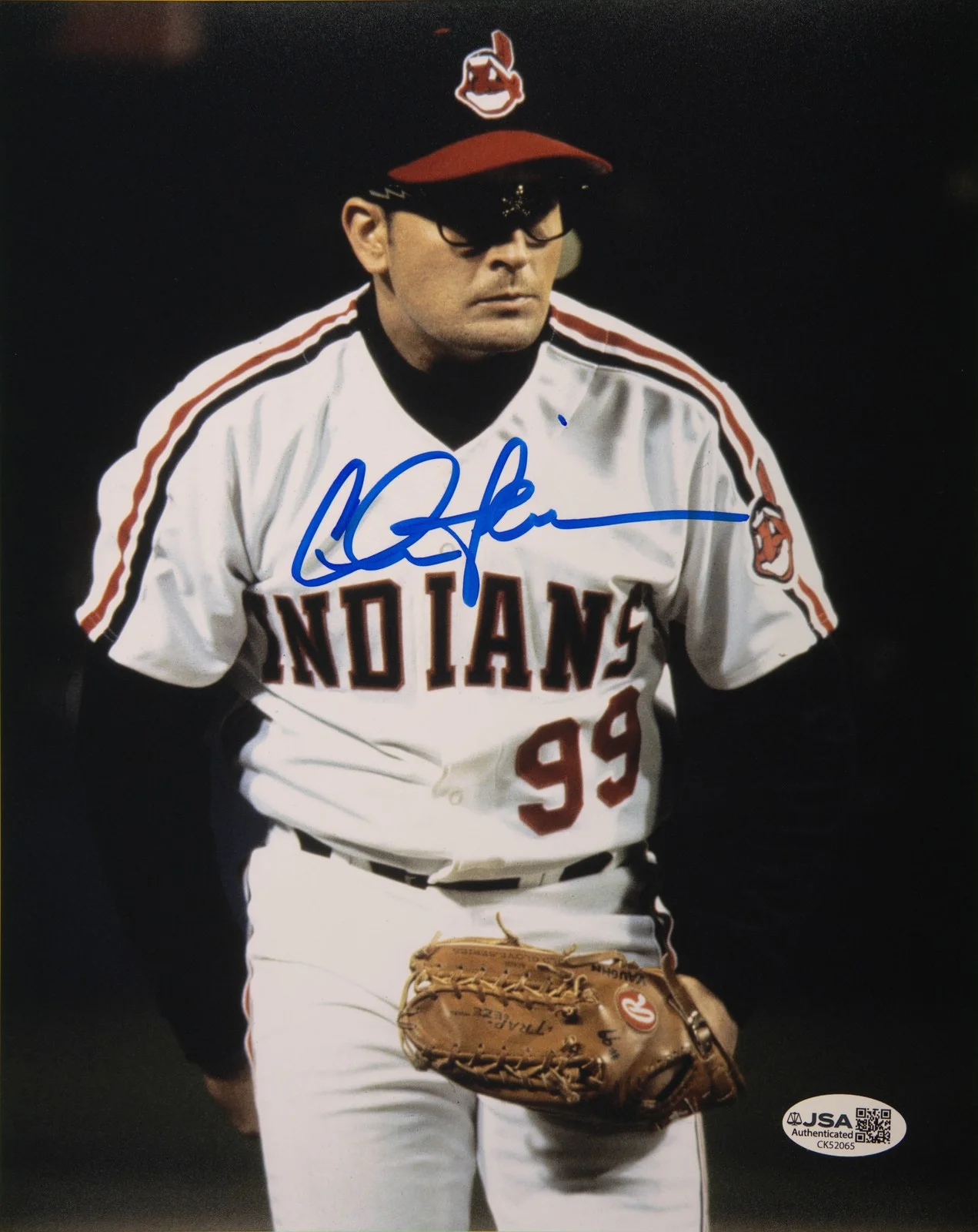 Charlie Sheen — Charlie Sheen Signed 8x10 Photo Major League JSA COA from Private Signing, image 2