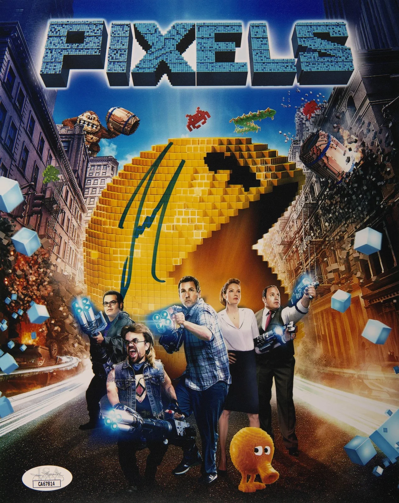 Josh Gad — Josh Gad Signed 8x10 Photo from Pixels JSA COA from Private Signing, image 2
