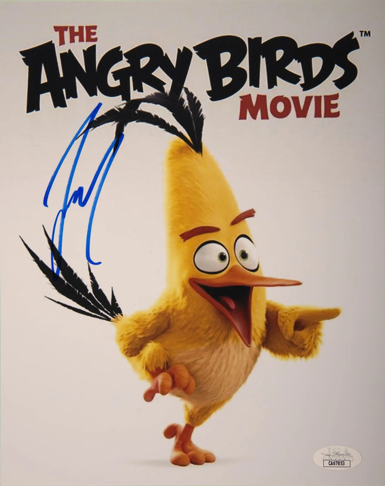 Josh Gad — Josh Gad Signed 8x10 Photo Angry Birds JSA COA from Private Signing, image 2