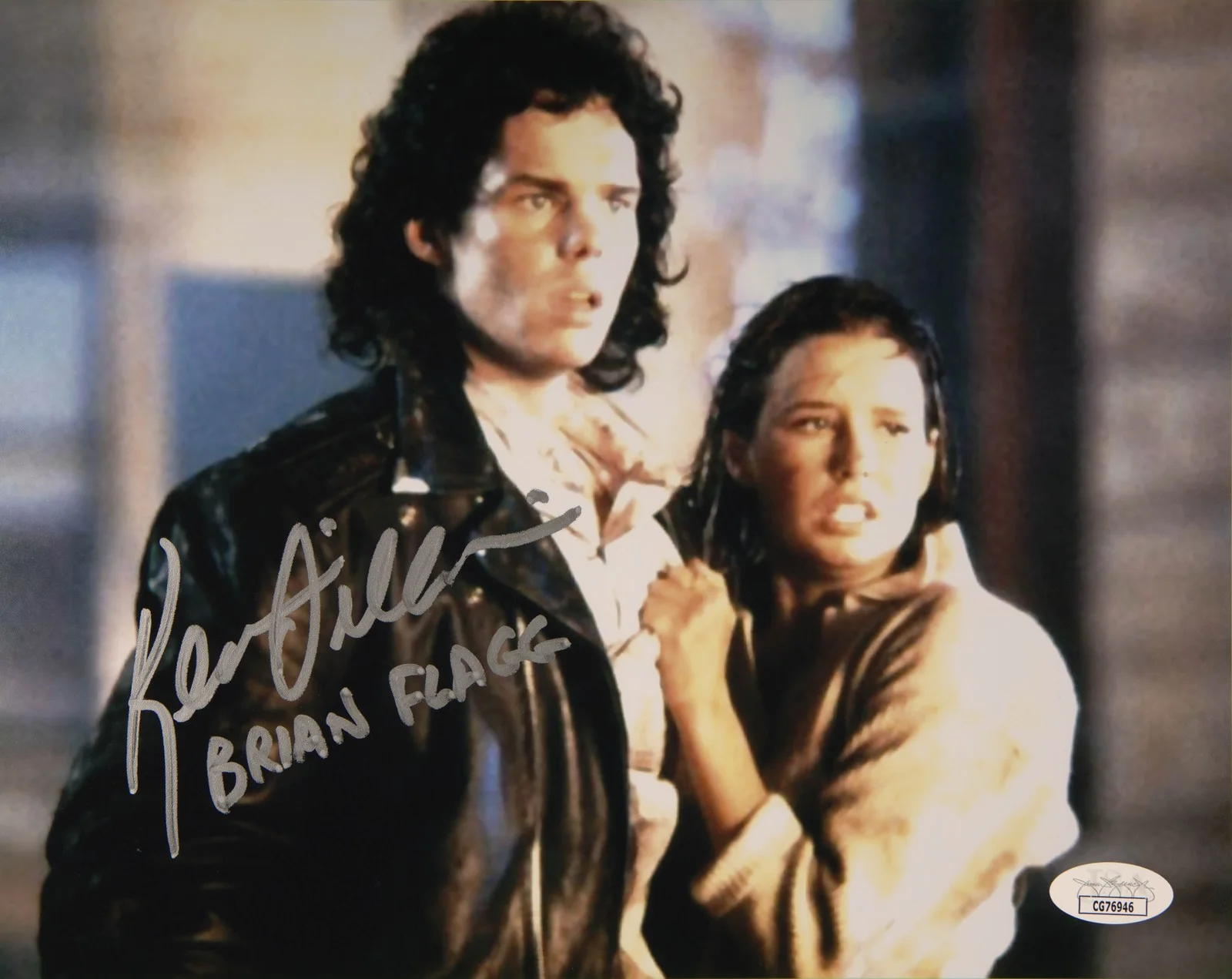 Kevin Dillon — Kevin Dillon Signed 8x10 Photo as Brian Flagg from The Blob JSA Private Signing, изображение 2
