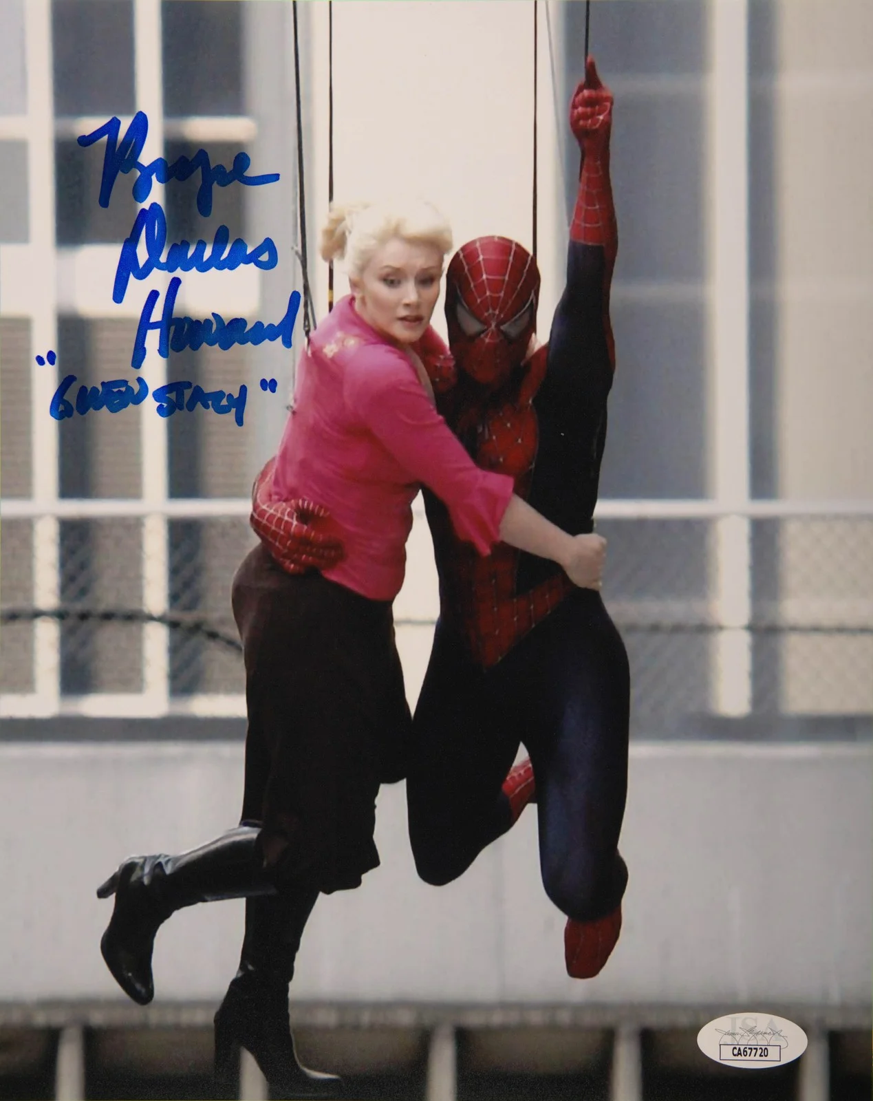 Bryce Dallas Howard — Bryce Dallas Howard Signed 8x10 Photo Spider Man 3 JSA COA from Private Signing, image 2