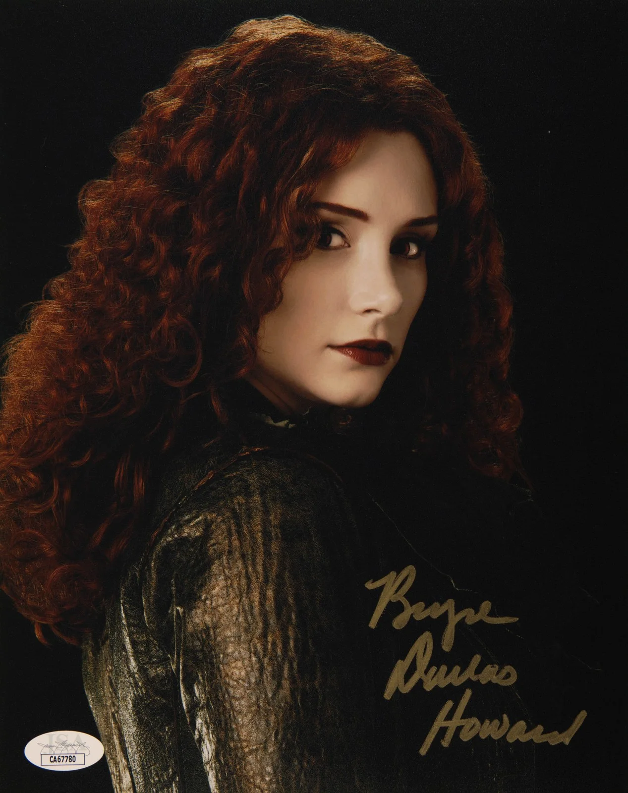 Bryce Dallas Howard — Bryce Dallas Howard Signed 8x10 Photo Twilight Eclipse JSA COA Private Signing, image 2