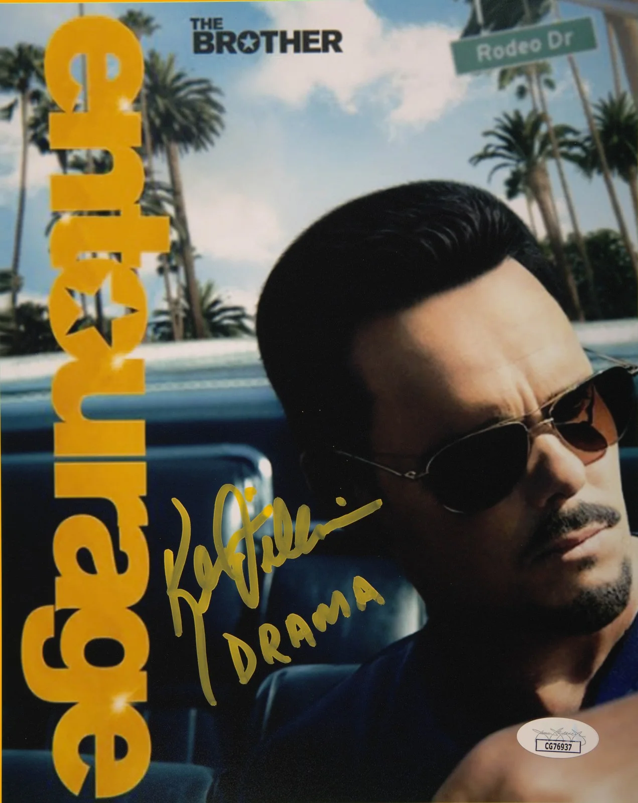 Kevin Dillon — Kevin Dillon Signed 8x10 Photo as Drama from Entourage JSA Private Signing, image 2