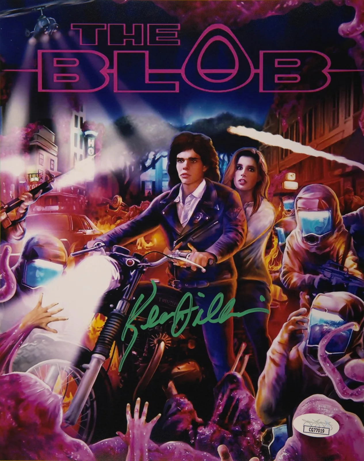 Kevin Dillon — Kevin Dillon Signed 8x10 Photo The Blob JSA COA from Private Signing, изображение 2