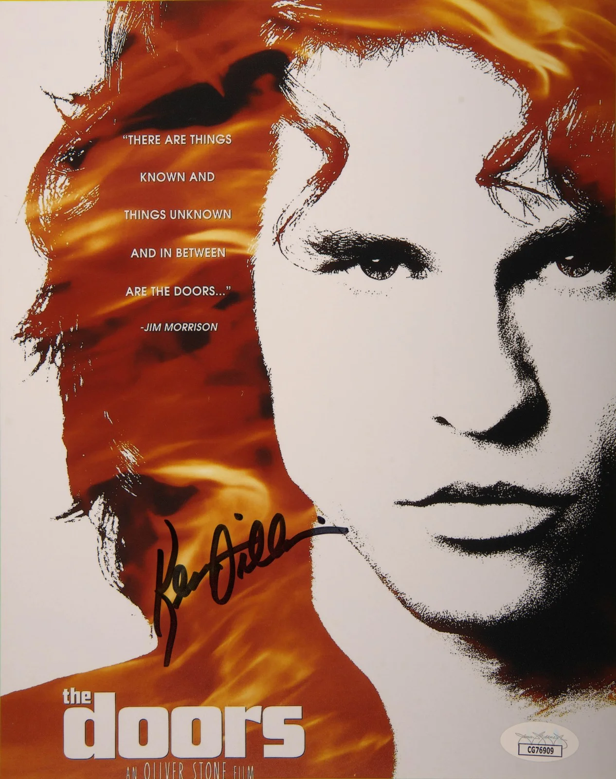 Kevin Dillon — Kevin Dillon Signed 8x10 Photo The Doors JSA COA from Private Signing, image 2