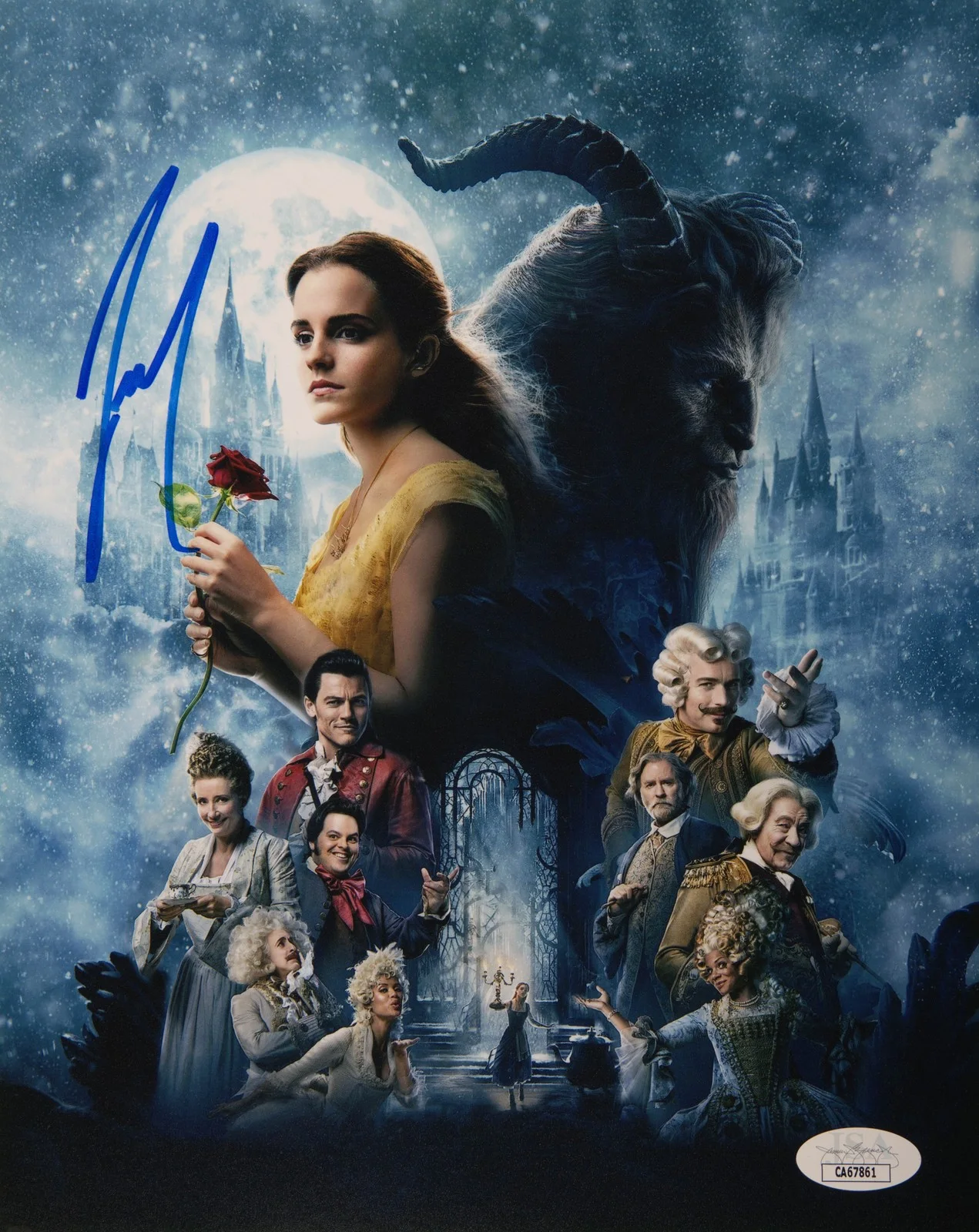 Josh Gad — Josh Gad Signed 8x10 Photo Beauty And The Beast JSA COA from Private Signing, image 2