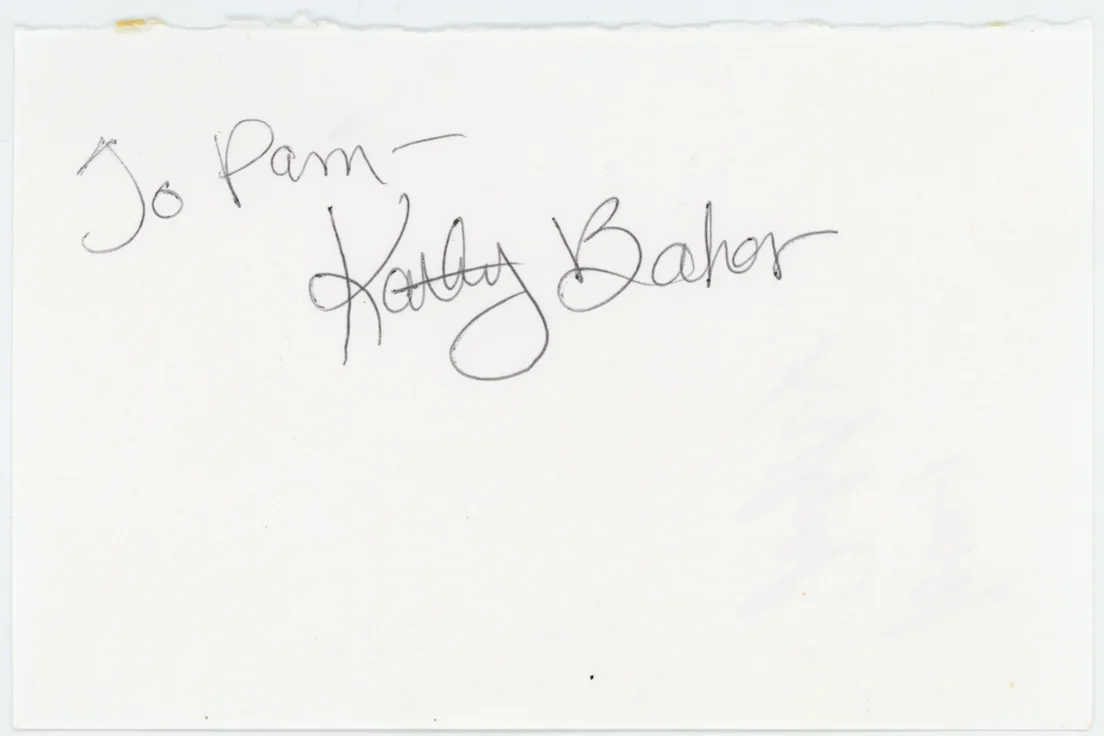 Joely Richardson Nip/Tuck Autographed Signed Album Page AMCo COA 26702, image 2