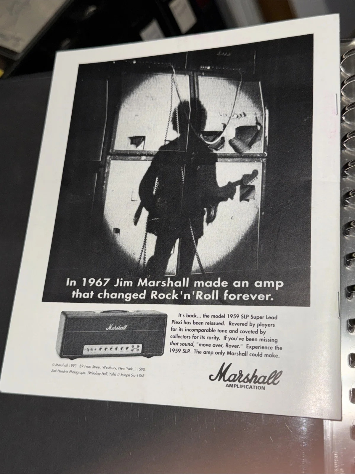 Brian Setzer Signed Program 1993 Classic American Guitar Show, image 4
