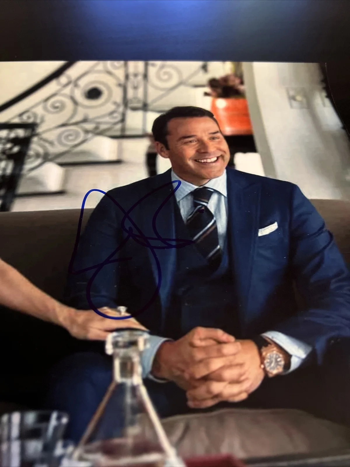 Jeremy Piven Autographed 8x10 Photo Ari Gold Entourage Signed JSA COA, image 2