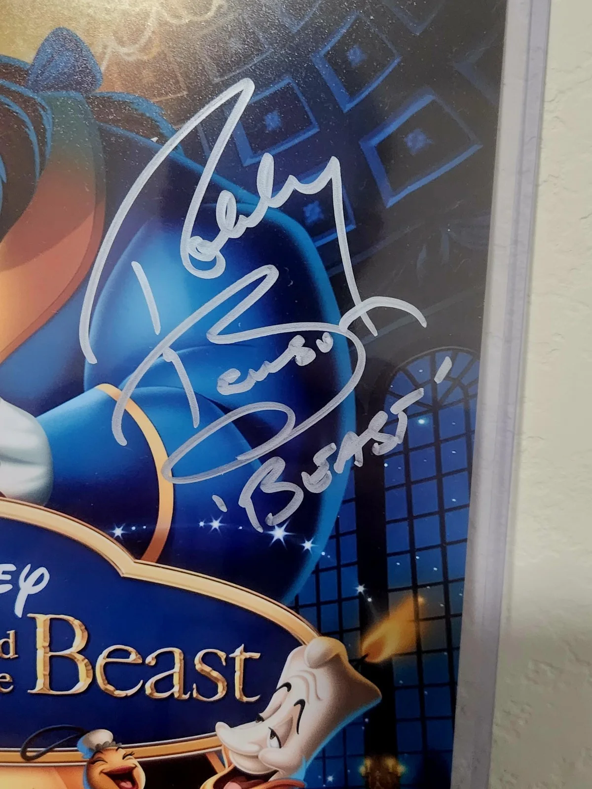 Paige O'Hara, Robby Benson — Signed PAIGE O'HARA & ROBBY BENSON 11X14 Disney Beauty & the Beast Autograph BAS, изображение 3