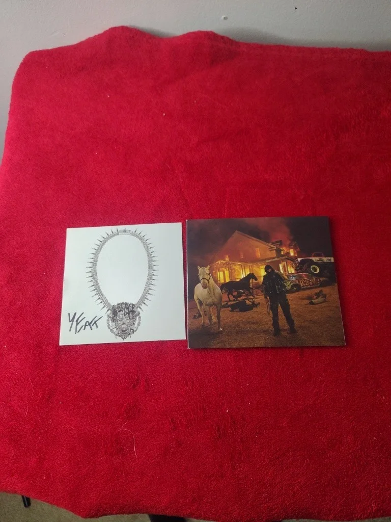 YEAT SIGNED LYFESTYLE CD AUTOGRAPH RAPPER MUSIC GEEK TIME RARE INSERT BECKETT, изображение 2